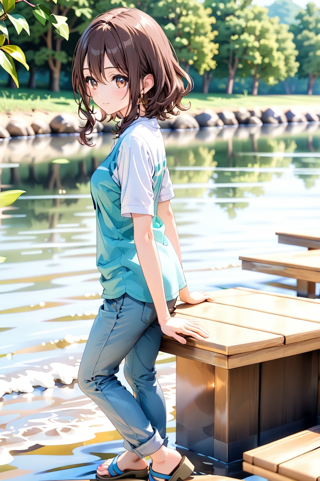 お題-川遊び-3-