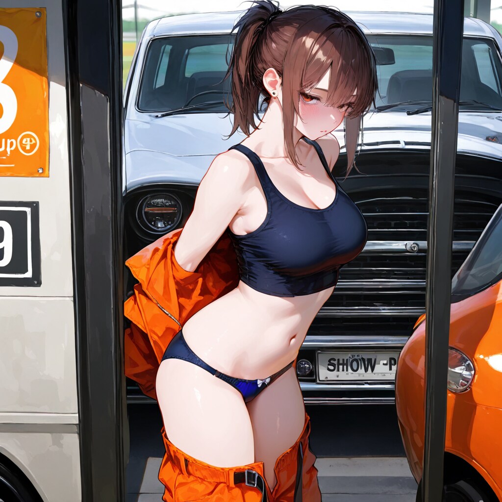 下着チェック 整備士さん