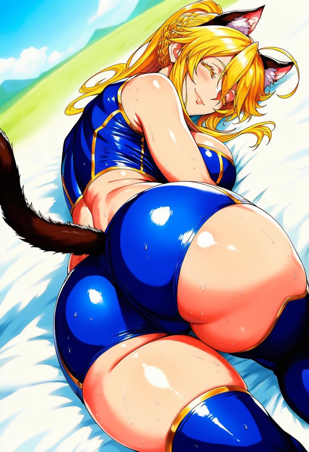 猫コスプレ猫口人妻達