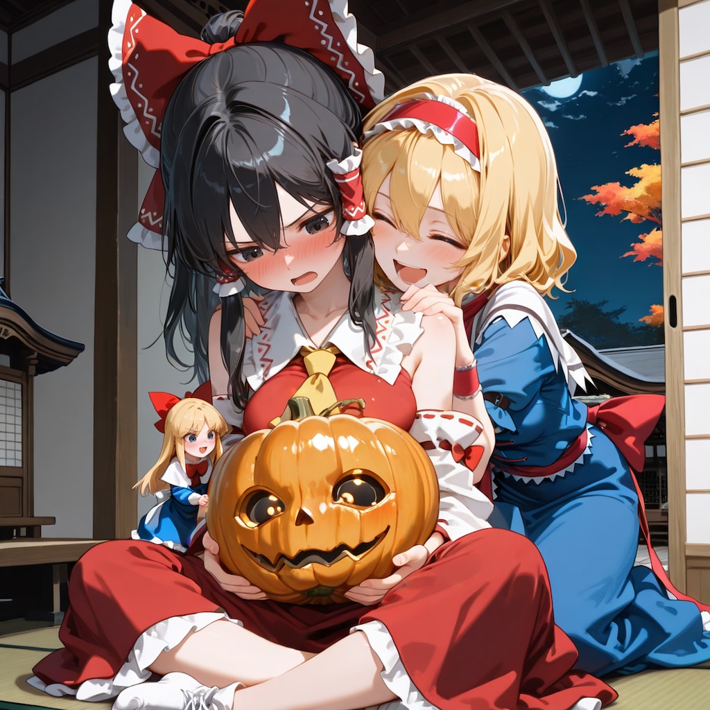 きょうのれいむさん（あふたーはろうぃん）