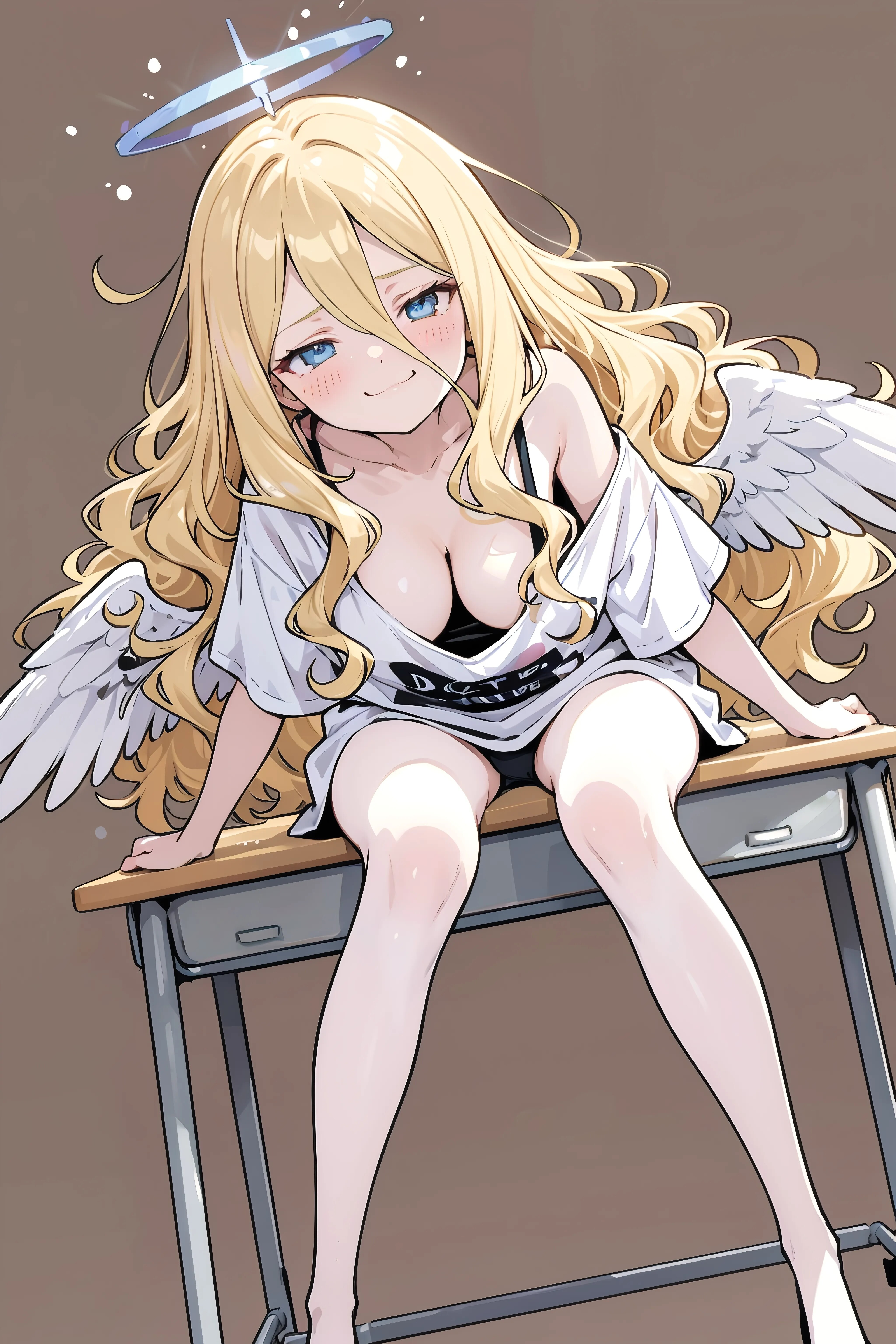 Heavenly Smile in Classroom
