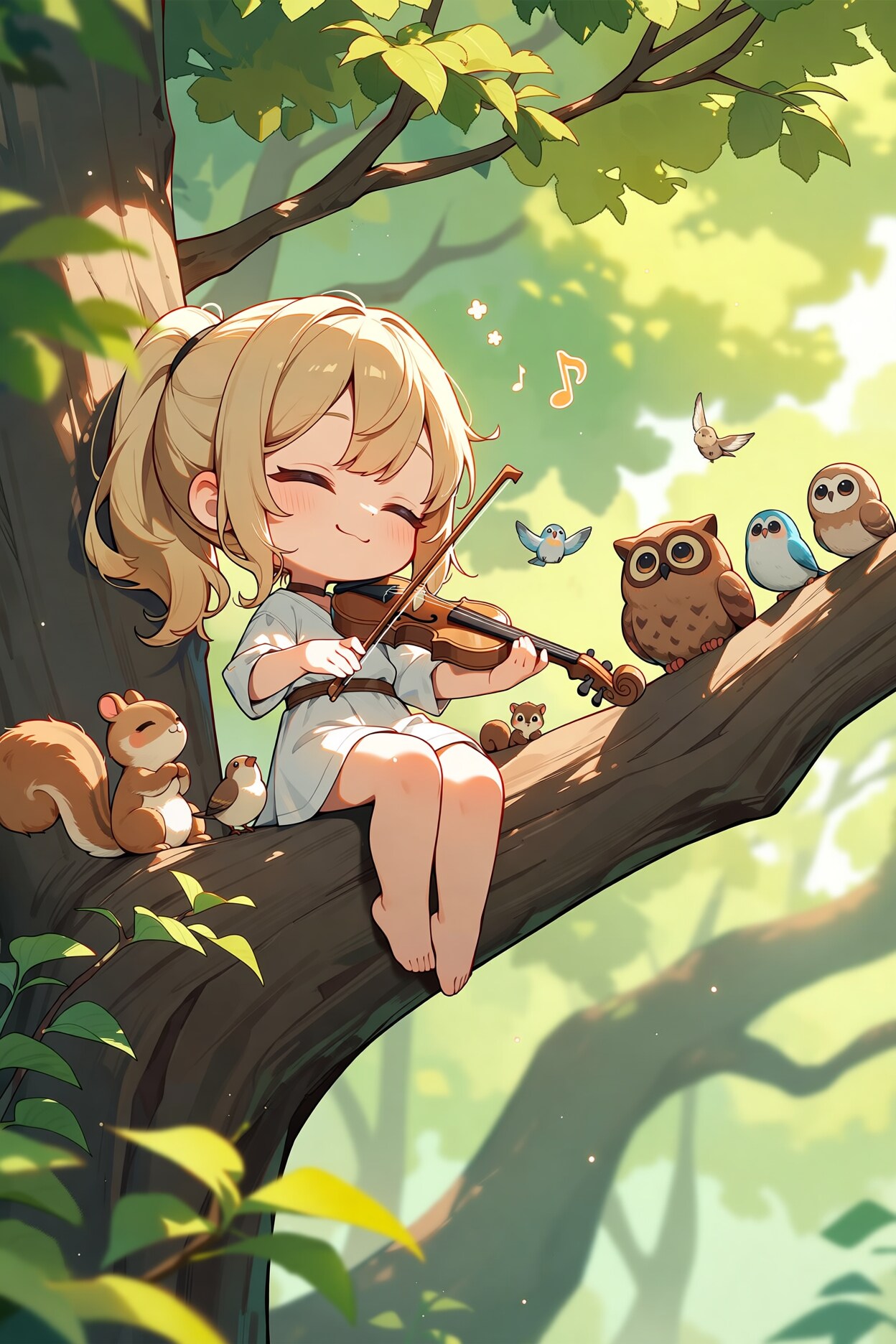 森の小さな音楽会