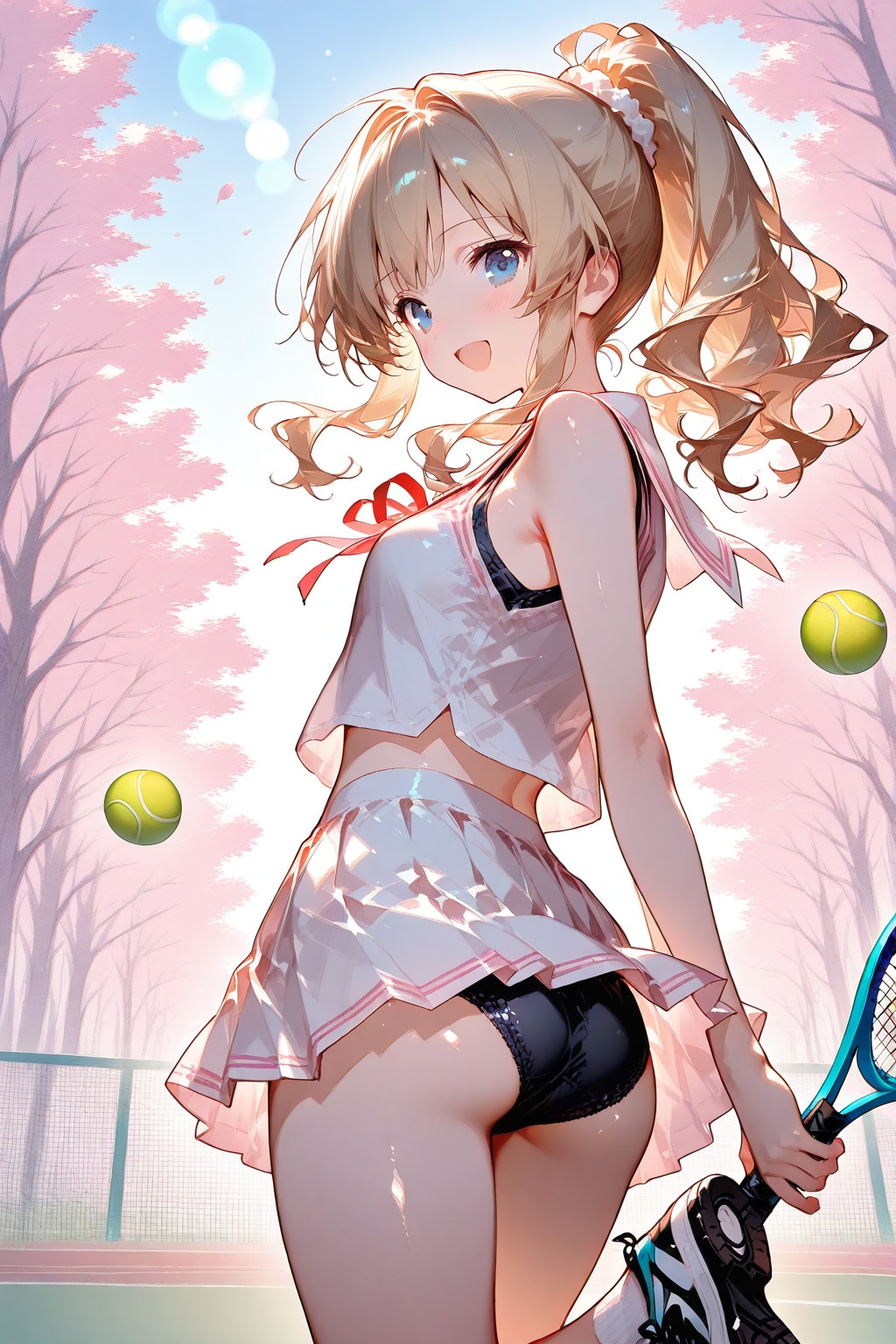 制服ブルマテニス