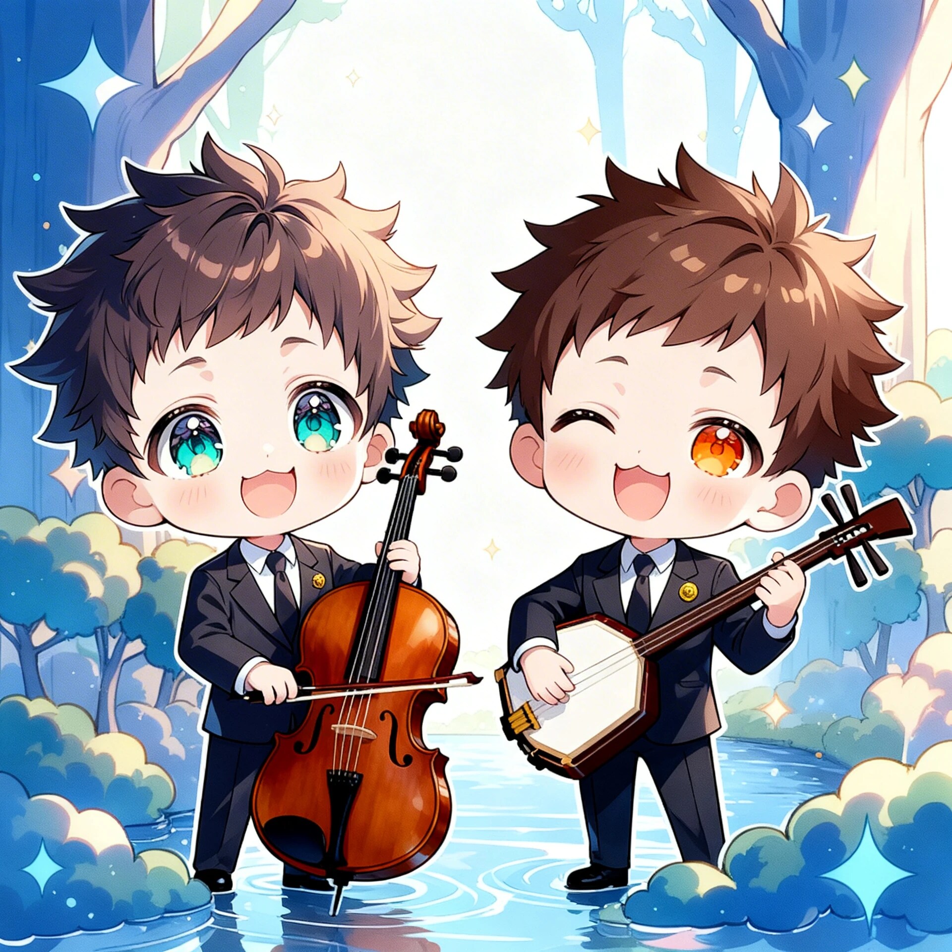 楽器を演奏する | の人気AIイラスト・グラビア
