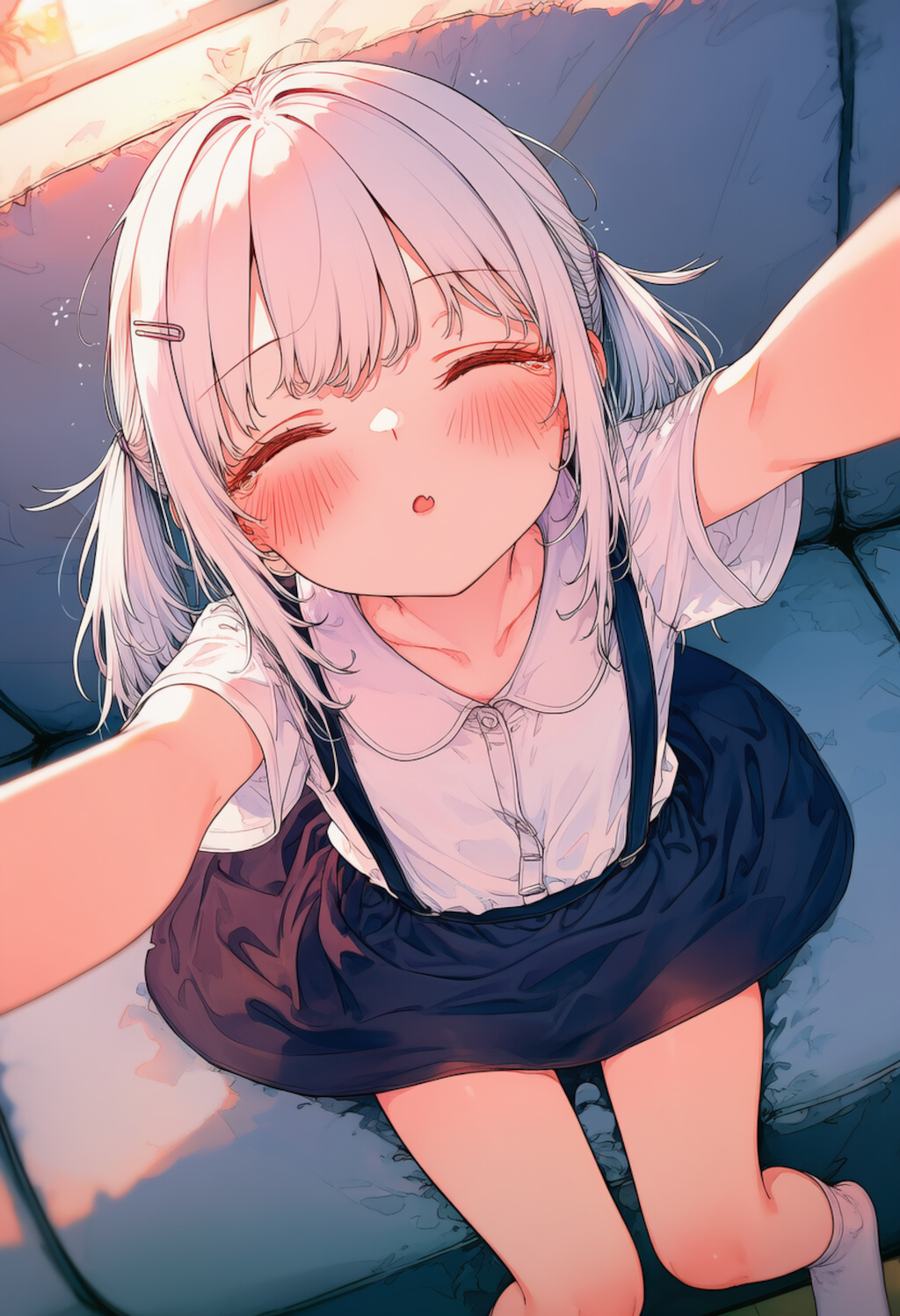 お昼寝から起きてキスがしたいアリアちゃん_0424