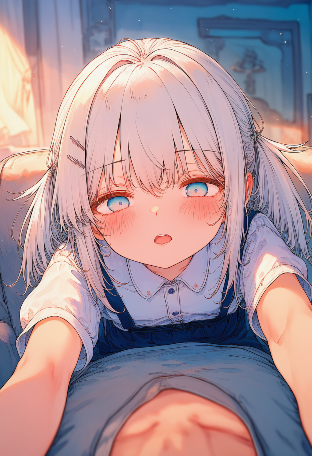 お昼寝から起きてキスがしたいアリアちゃん_0424