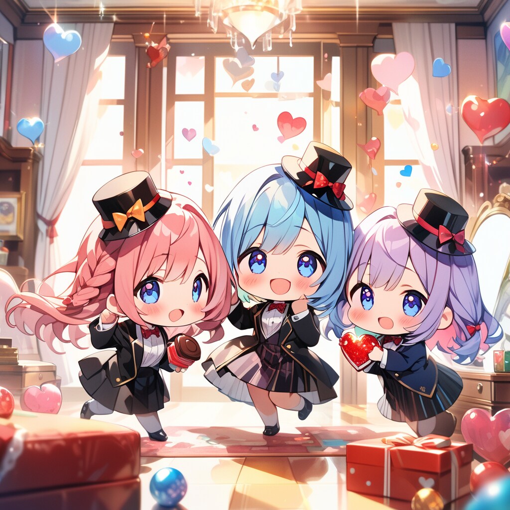 仲良しちゃんのバレンタイン