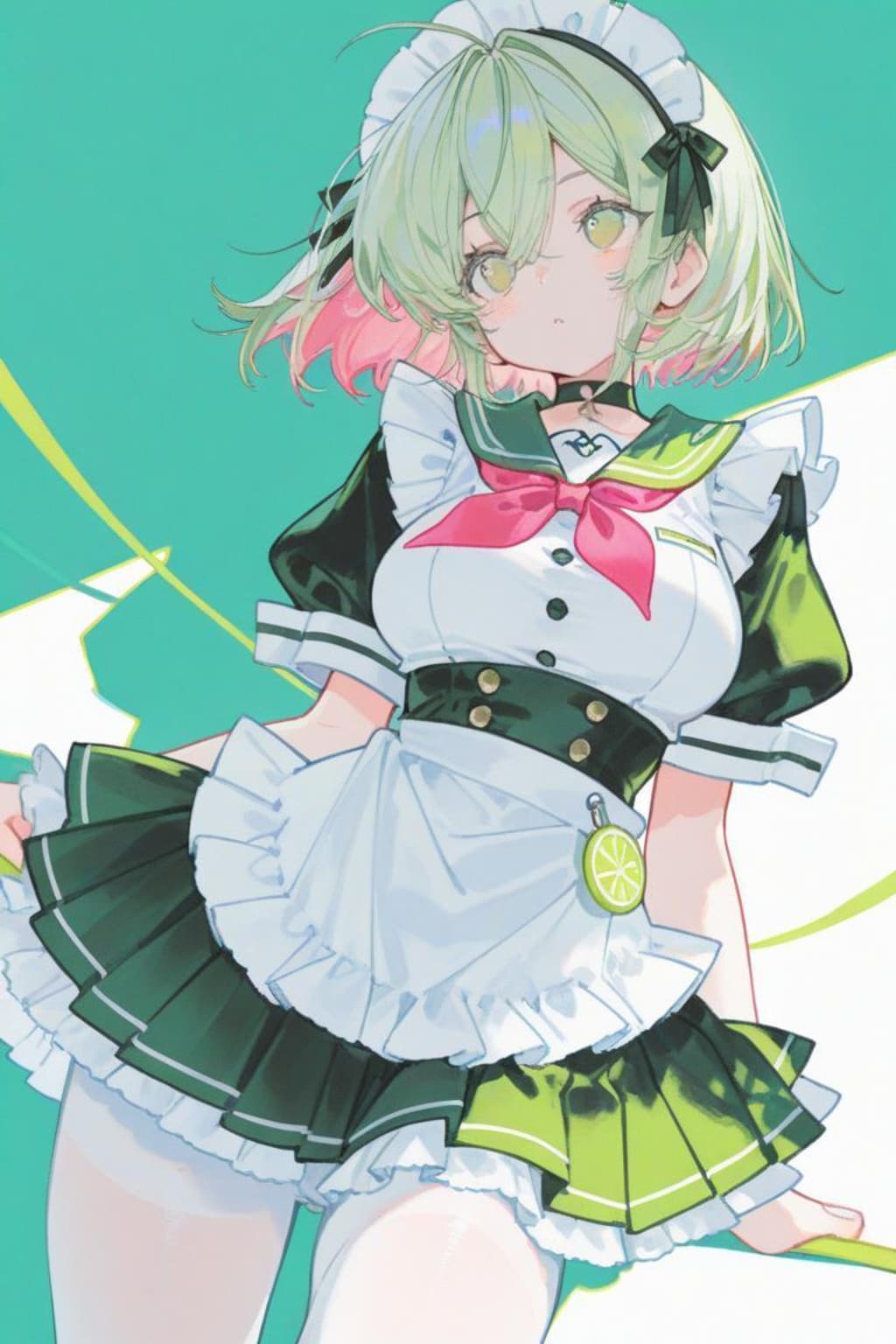 <全員>カラフルセーラーメイド？