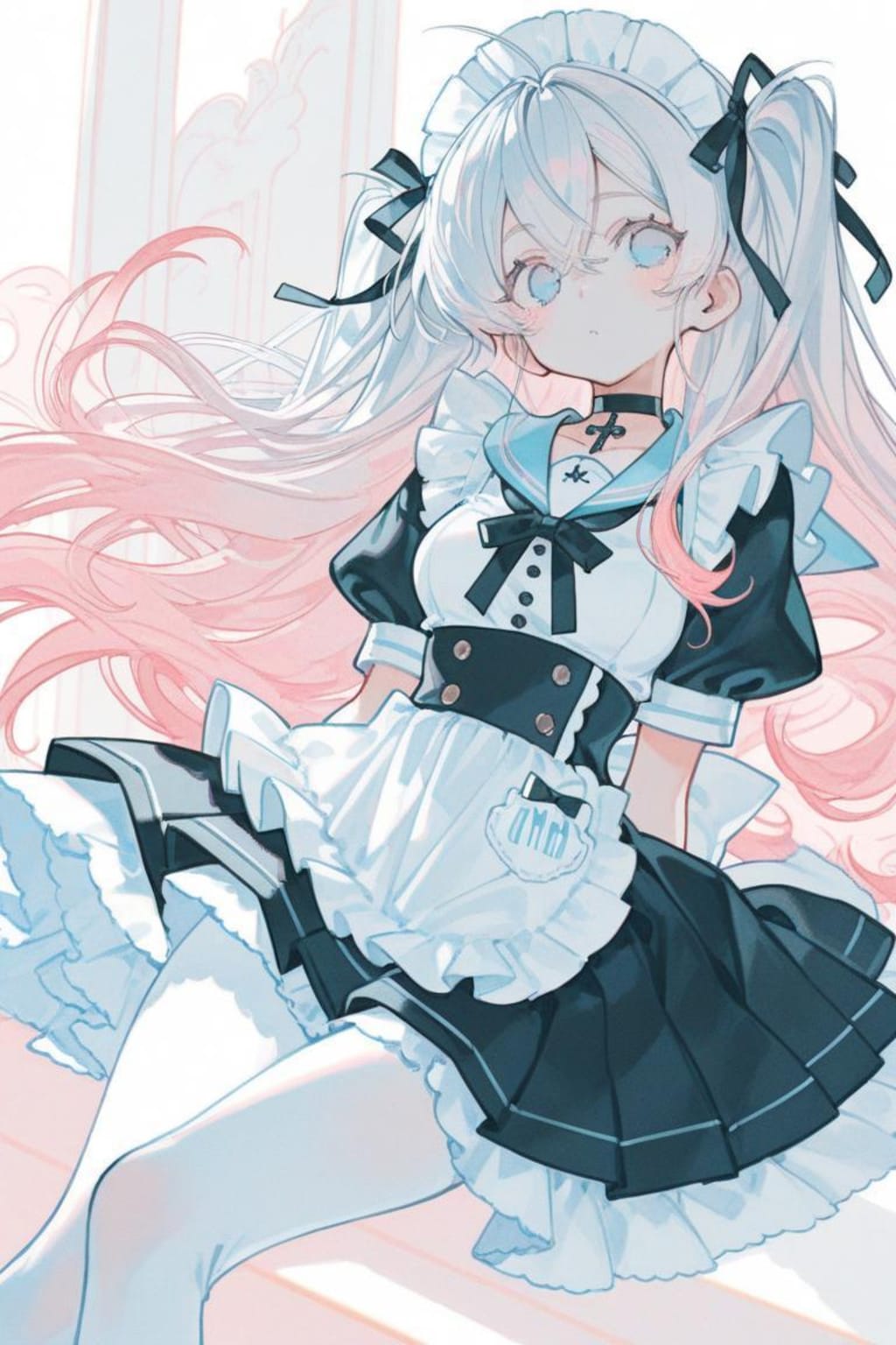 <全員>カラフルセーラーメイド？