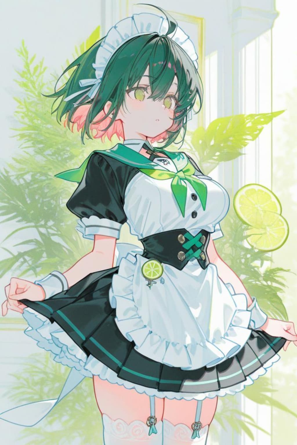 <全員>カラフルセーラーメイド？