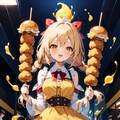 色々な味の唐揚げとうちの子+α♪ 6枚目