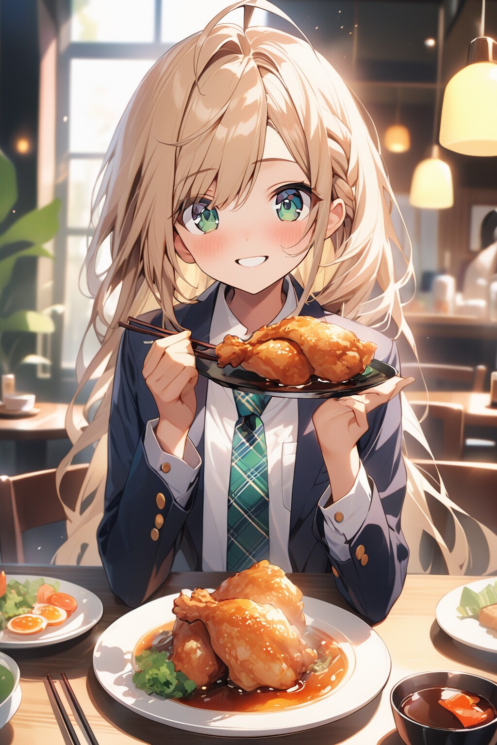 色々な味の唐揚げとうちの子+α♪
