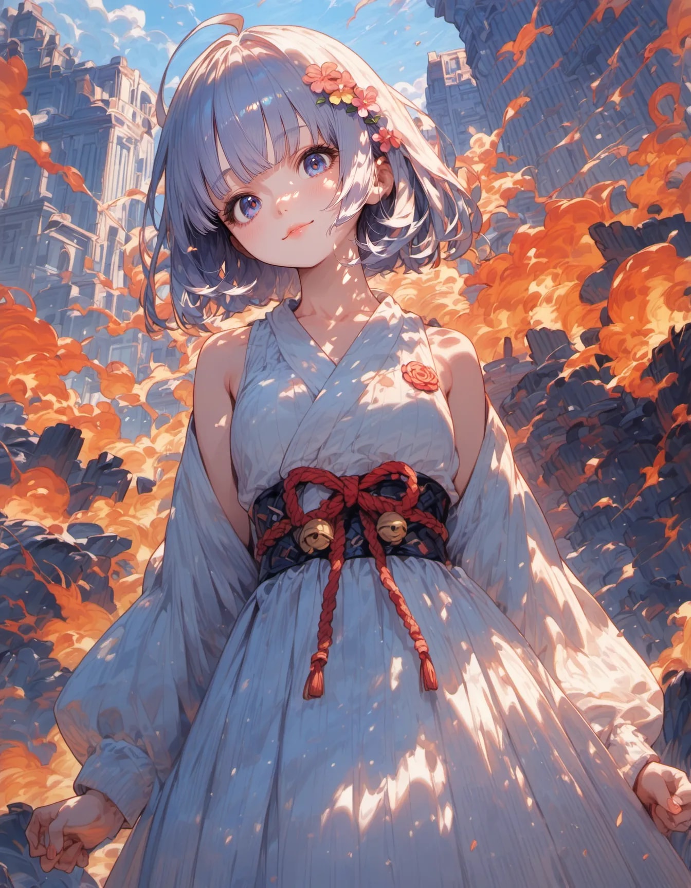 Bloom Beyond the Ruins | の人気AIイラスト・グラビア