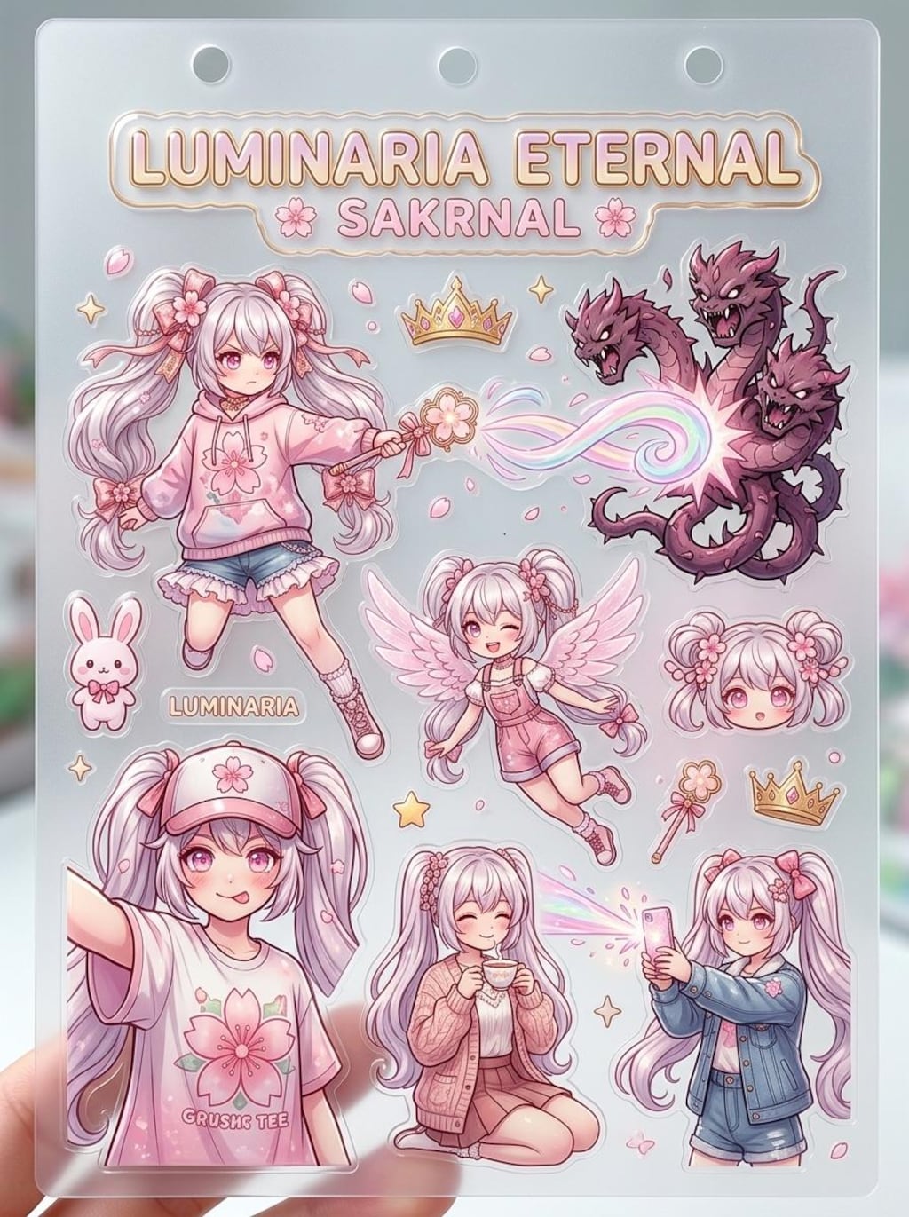 ルミ姫。4月6日 #シールの日