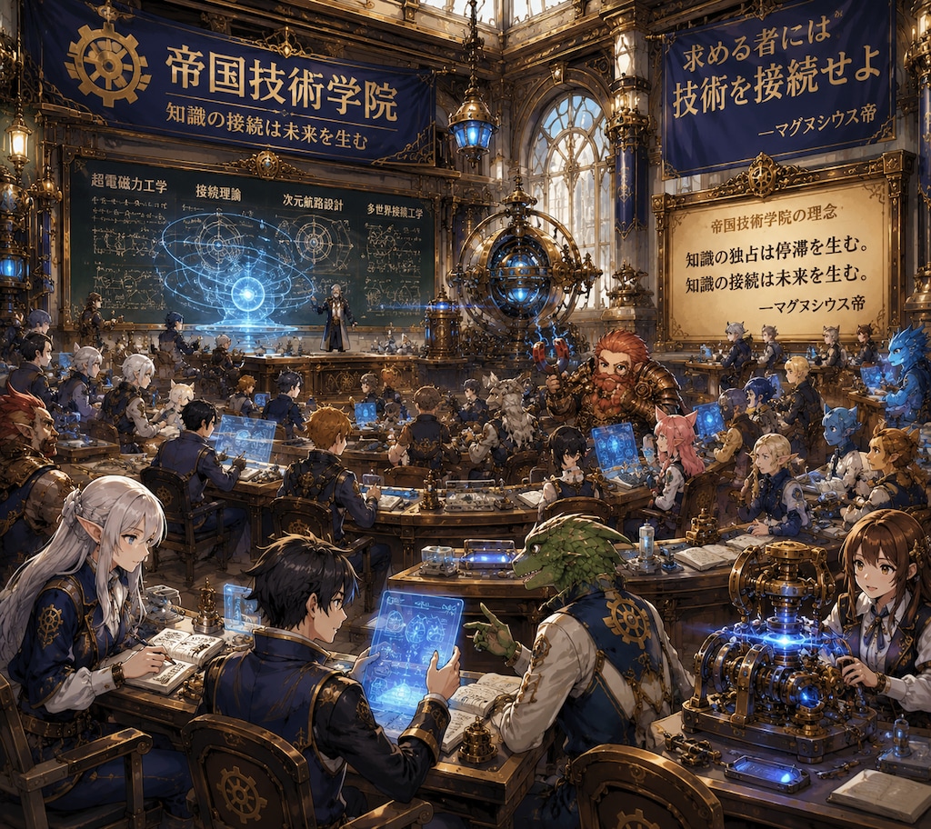 神聖マグネティア帝国 帝国技術学院