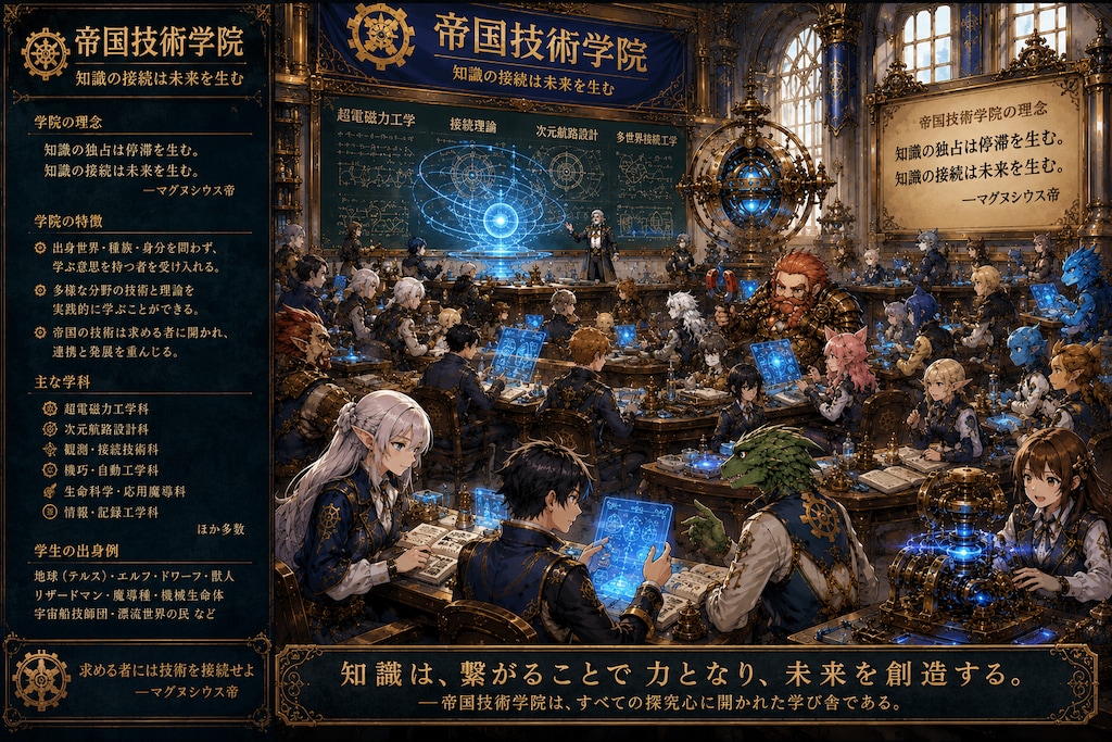 神聖マグネティア帝国 帝国技術学院