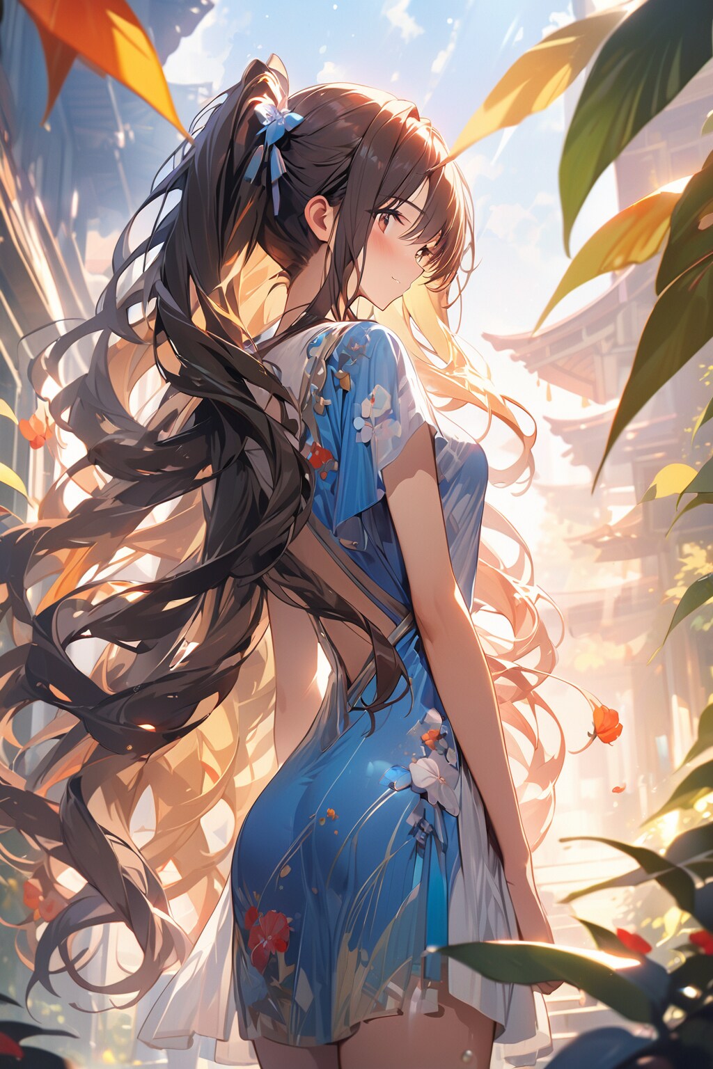 街で出会った素敵な少女 | の人気AIイラスト・グラビア