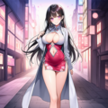 チャイナドレスの美少女 6枚目