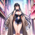 チャイナドレスの美少女 4枚目