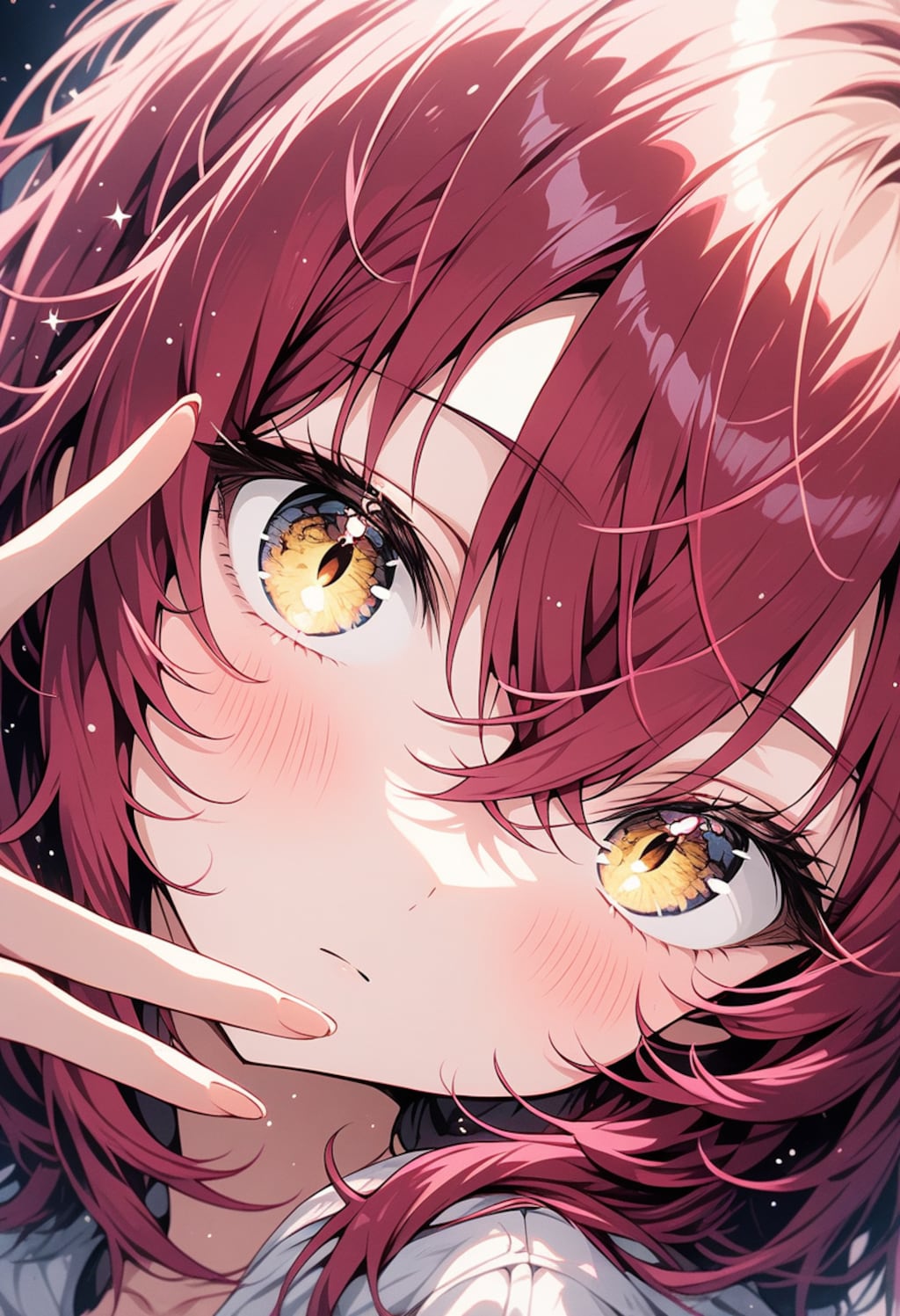 さぁ私の目を見てください…