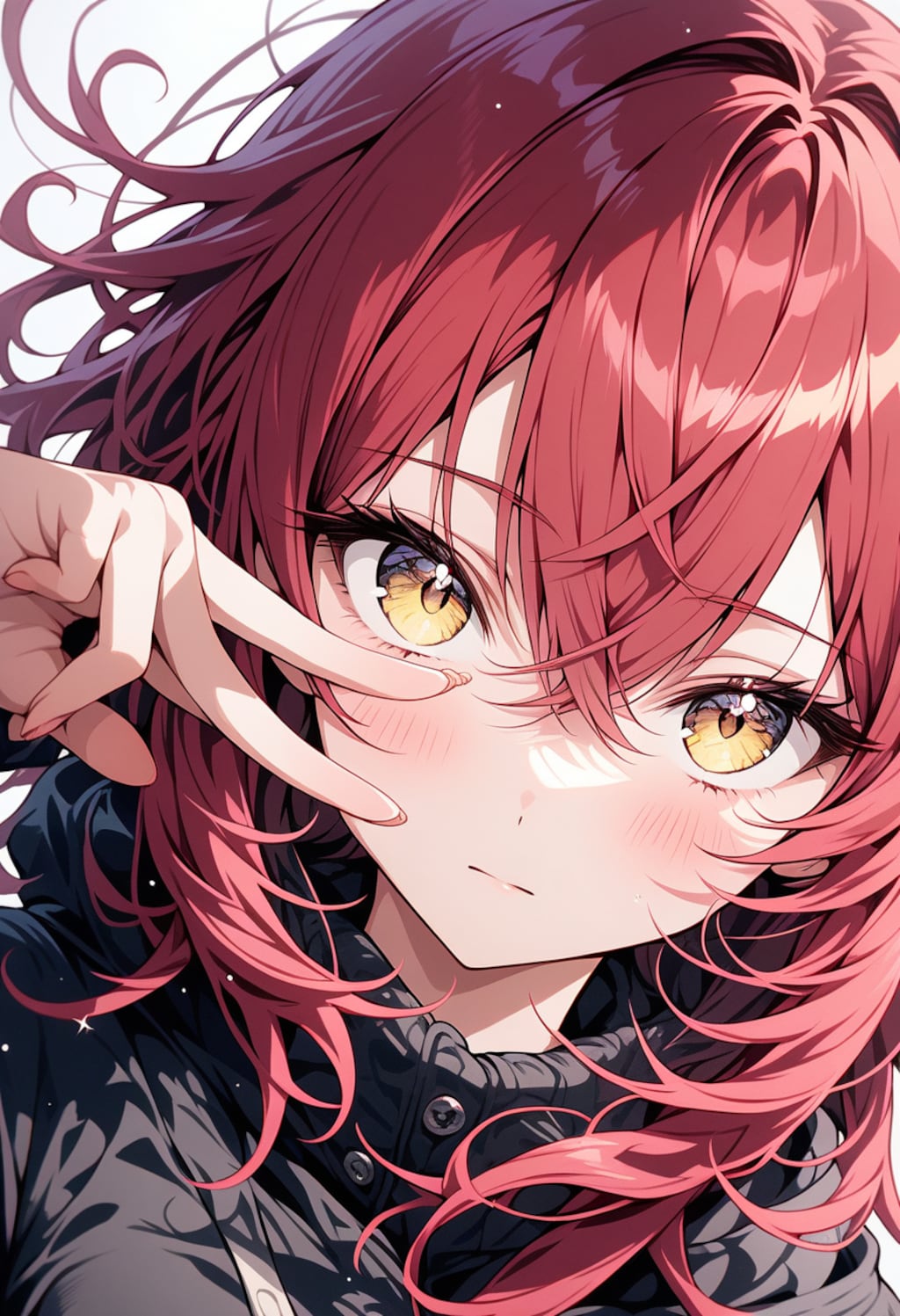 さぁ私の目を見てください…