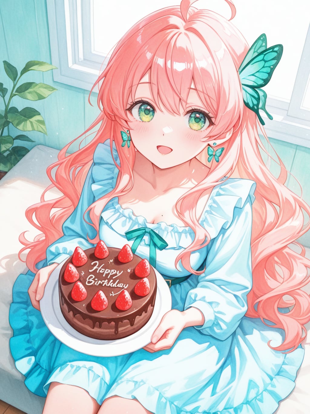 今日はお誕生日です！*