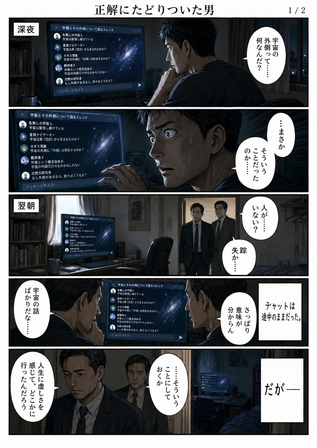 わけわか　宇宙の真理に気づいた時