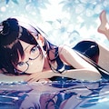 花手スク水 4枚目