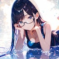 花手スク水 3枚目