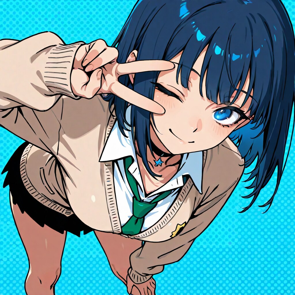 眞琴っちゃん、ぴーす