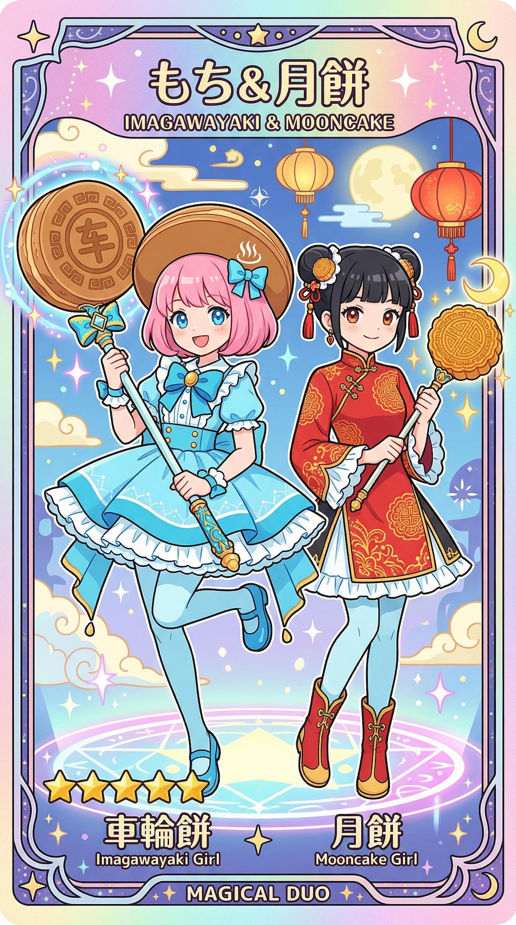 魔法少女もち＆月餅