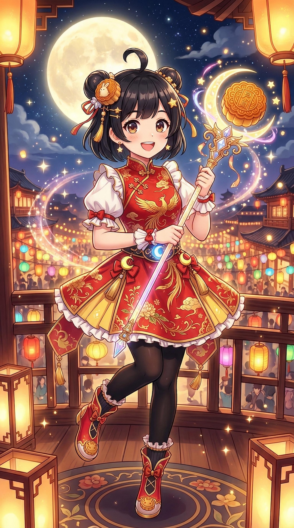 魔法少女もち＆月餅