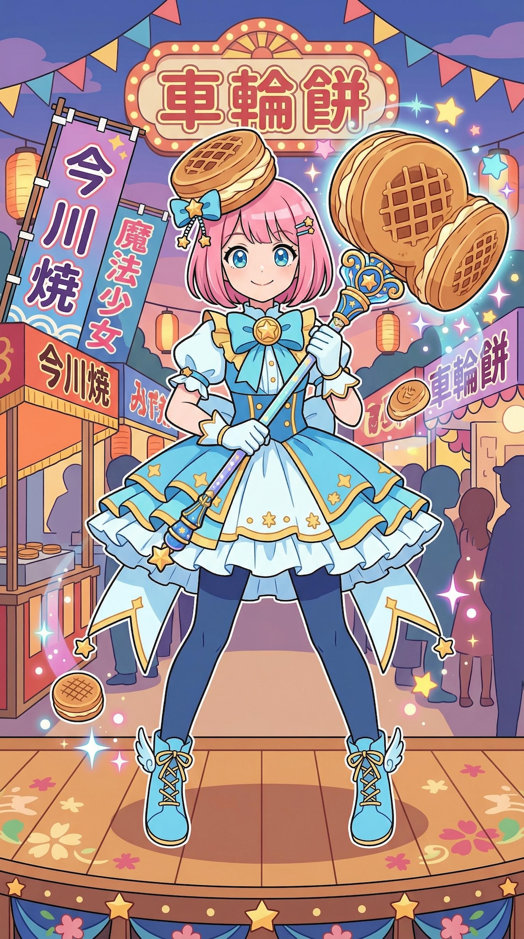 魔法少女もち＆月餅