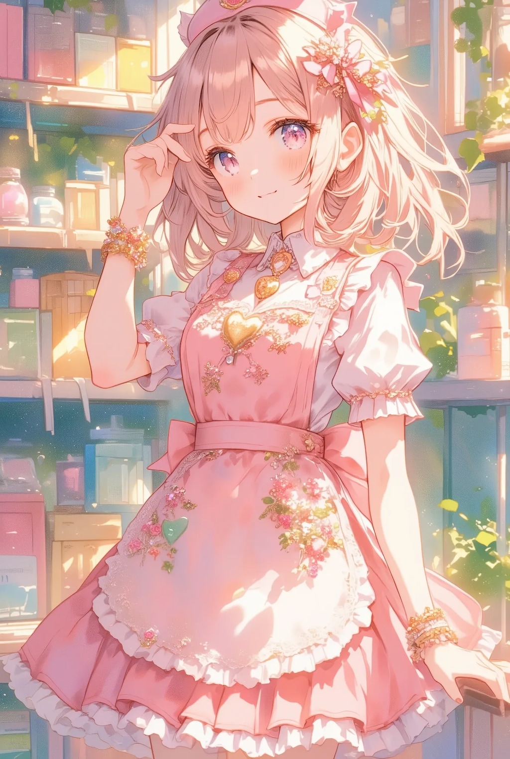 保健室のフリフリ先生