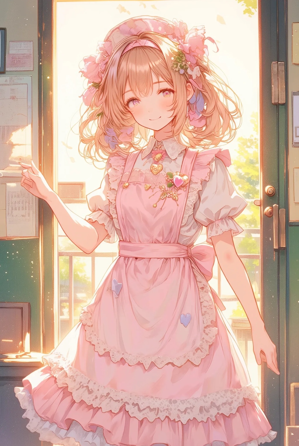 保健室のフリフリ先生