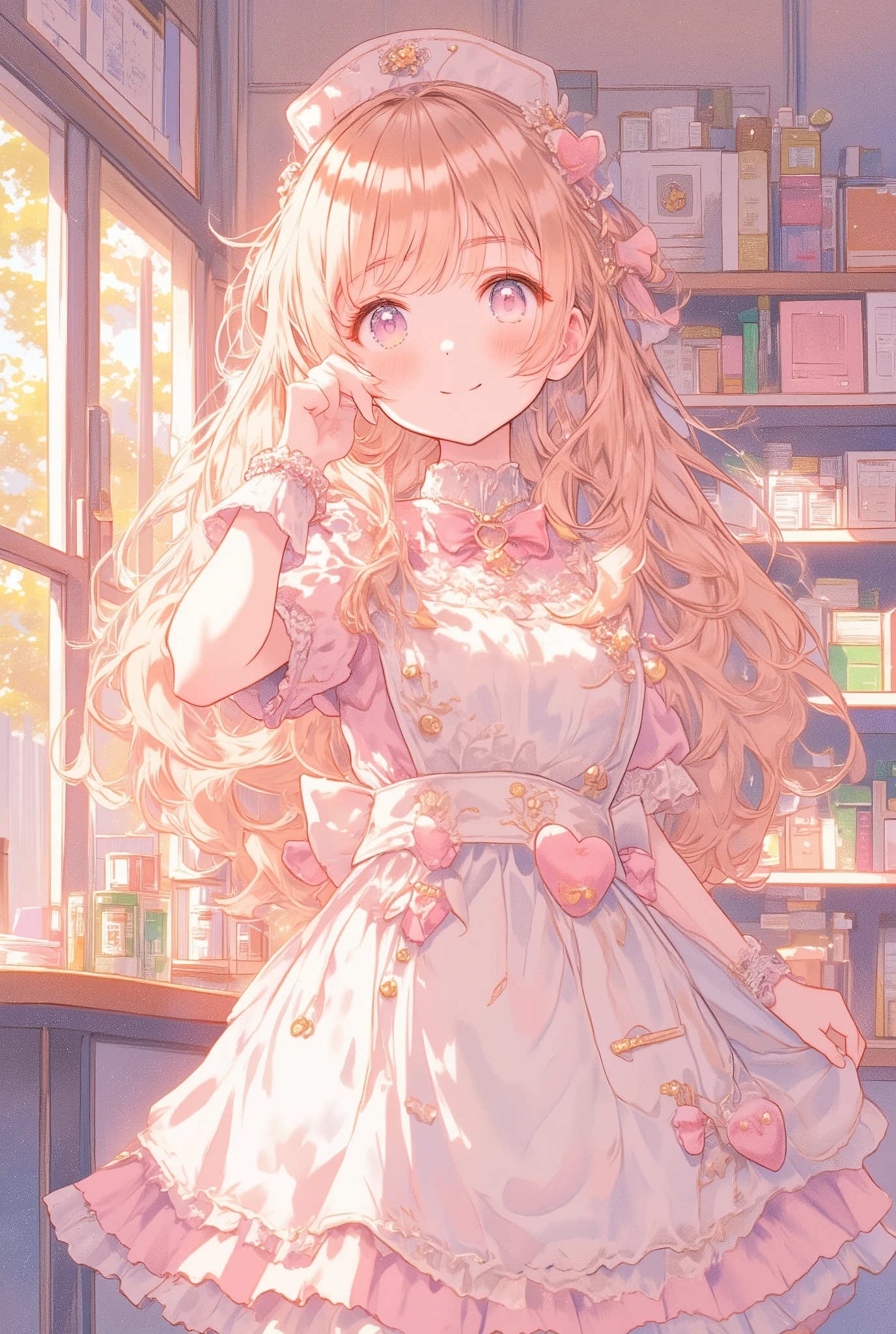 保健室のフリフリ先生 | の人気AIイラスト・グラビア