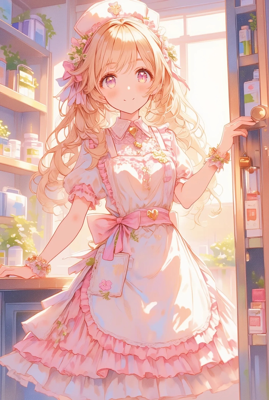 保健室のフリフリ先生