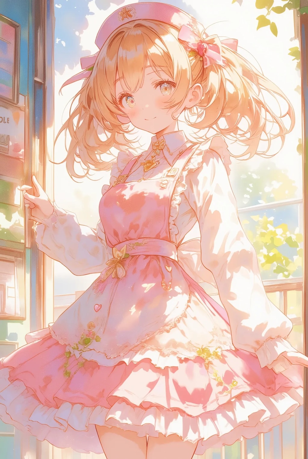 保健室のフリフリ先生