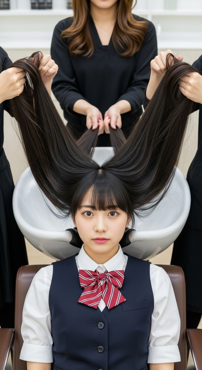 美容室のOL