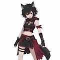 黒髪の狼獣人 2枚目