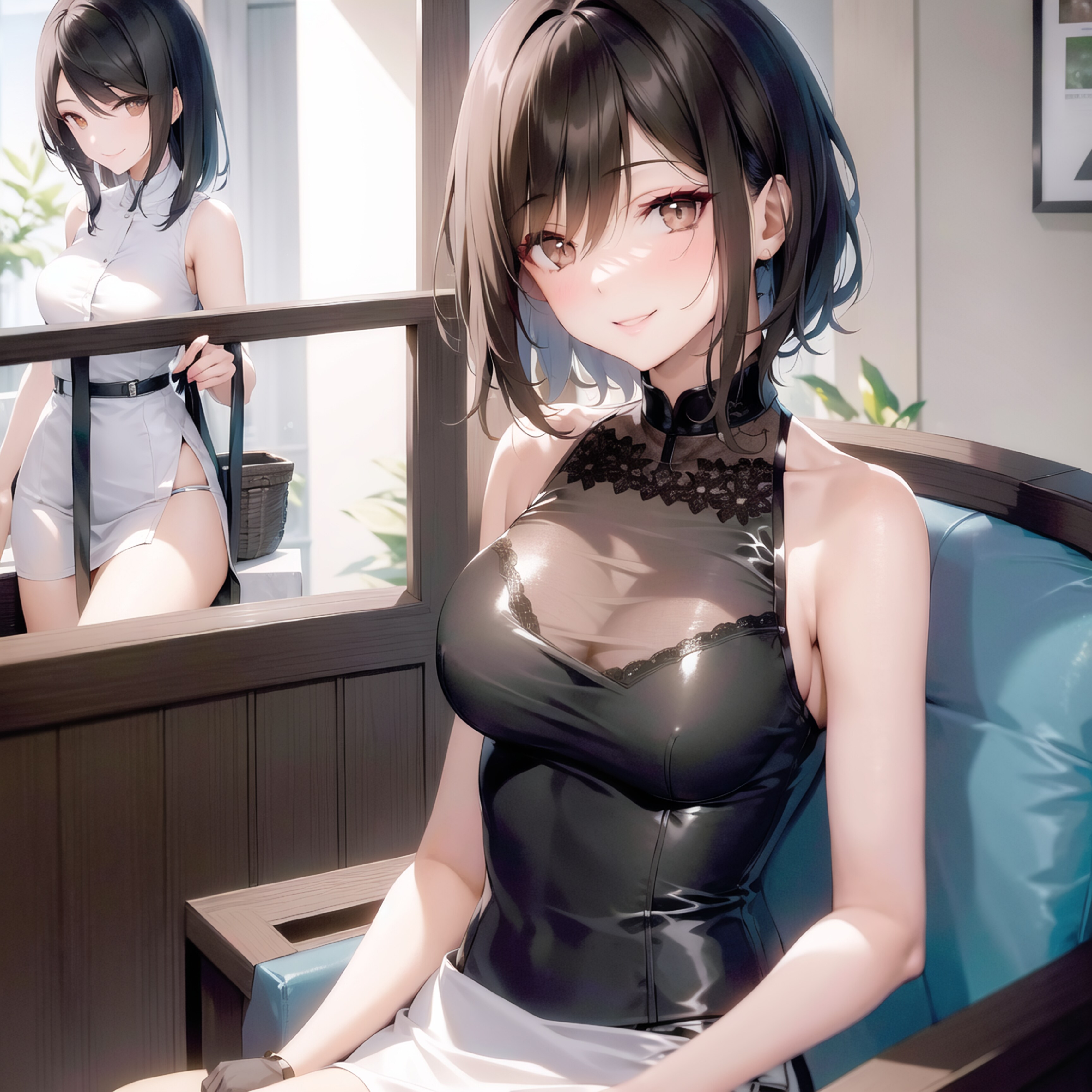 今日は白か…
