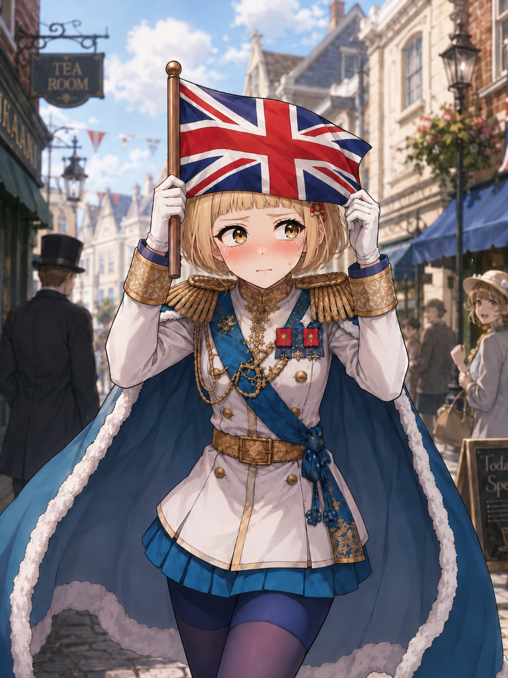 前髪ぱっつんな栄光ちゃん (今日の栄光ちゃん27)