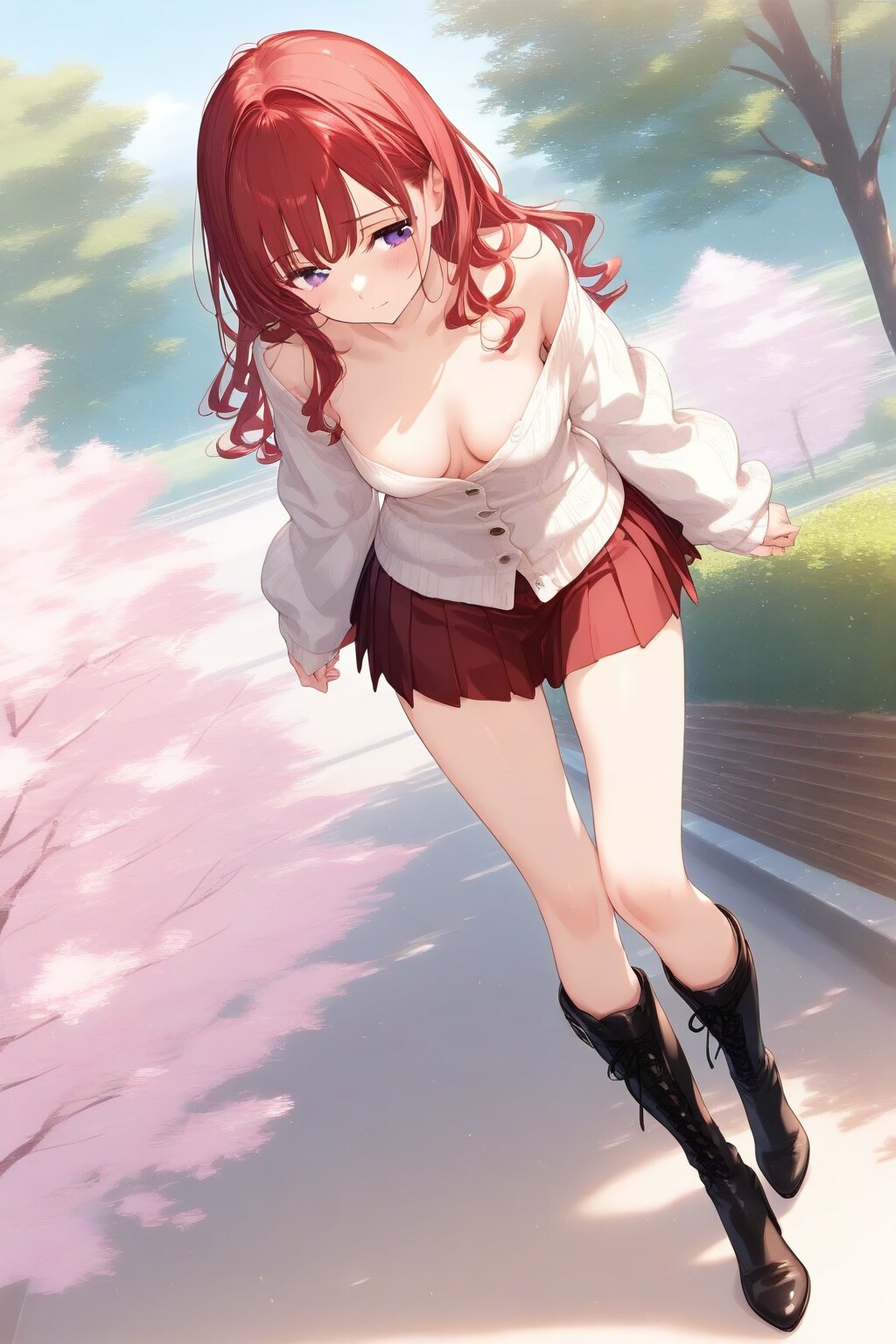 【ＧＲＹＰＨＯＮ様・ＷＡＶＥ様・ＰＲＩＳＭ様版】赤毛紫目美少女