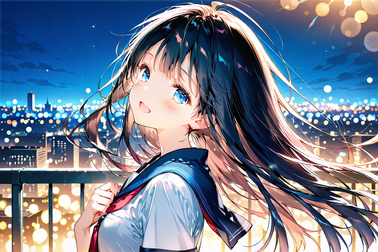 都会の喧騒(QILIN) | の人気AIイラスト・グラビア