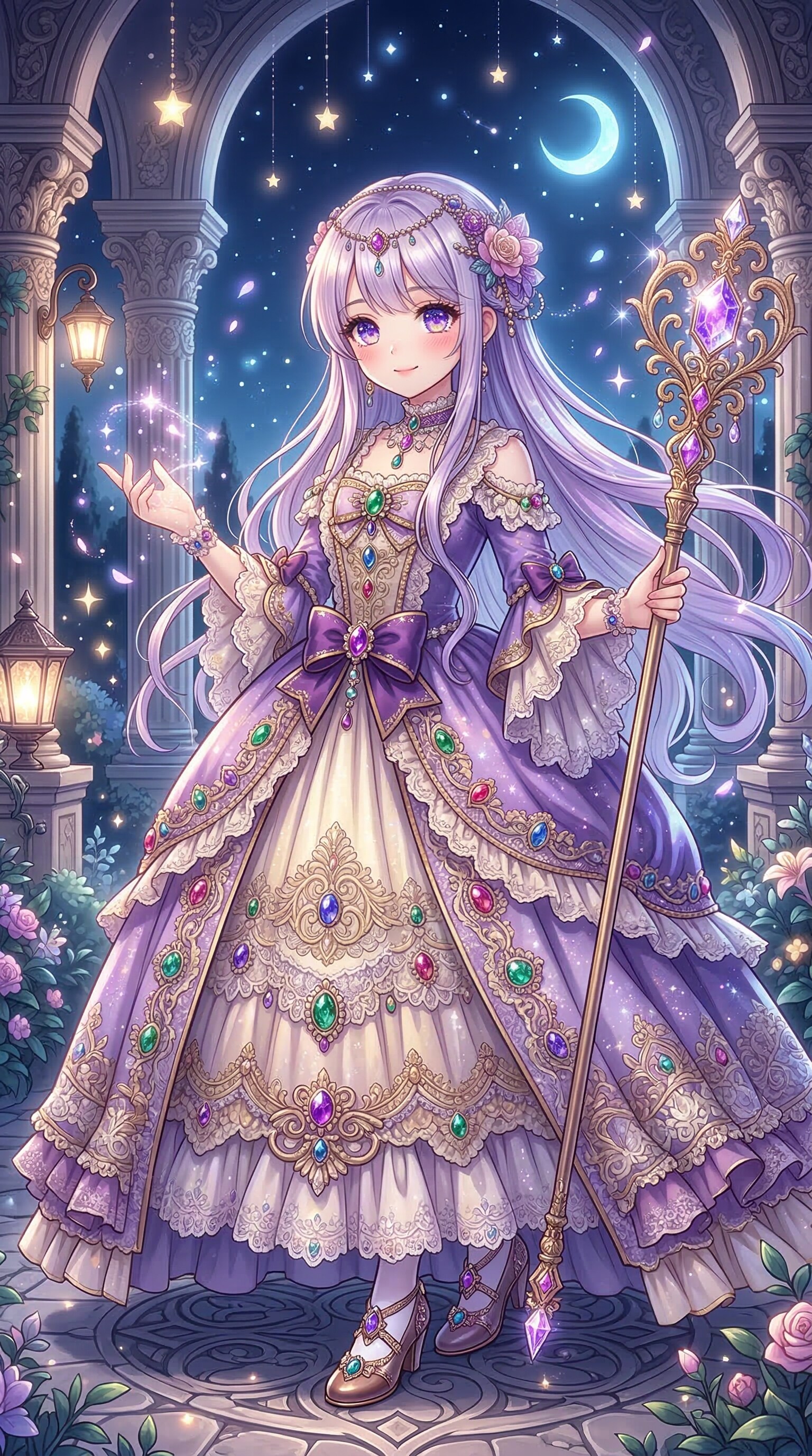 宝石の夜の舞踏会 | の人気AIイラスト・グラビア