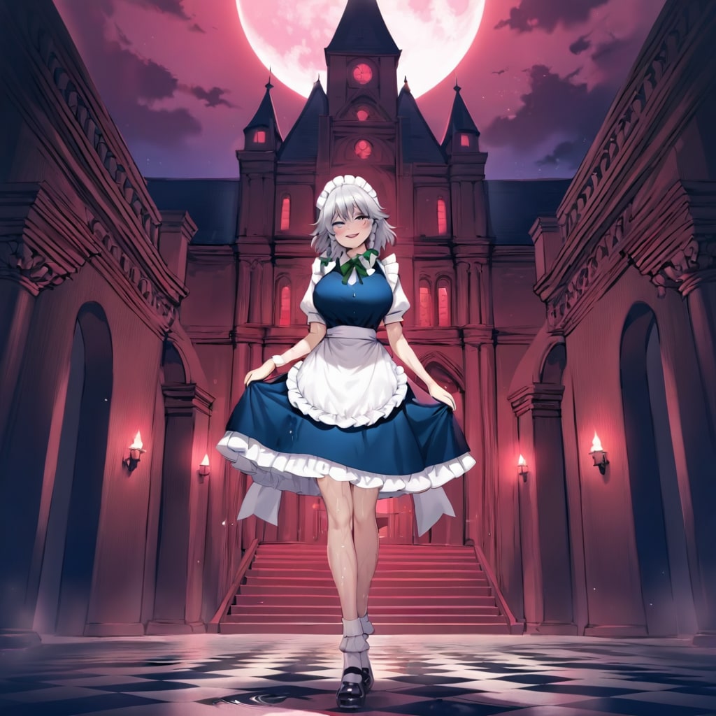 紅魔館イン十六夜咲夜9 | の人気AIイラスト・グラビア
