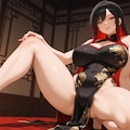 IF トップモデルになった皇怜奈 4枚目
