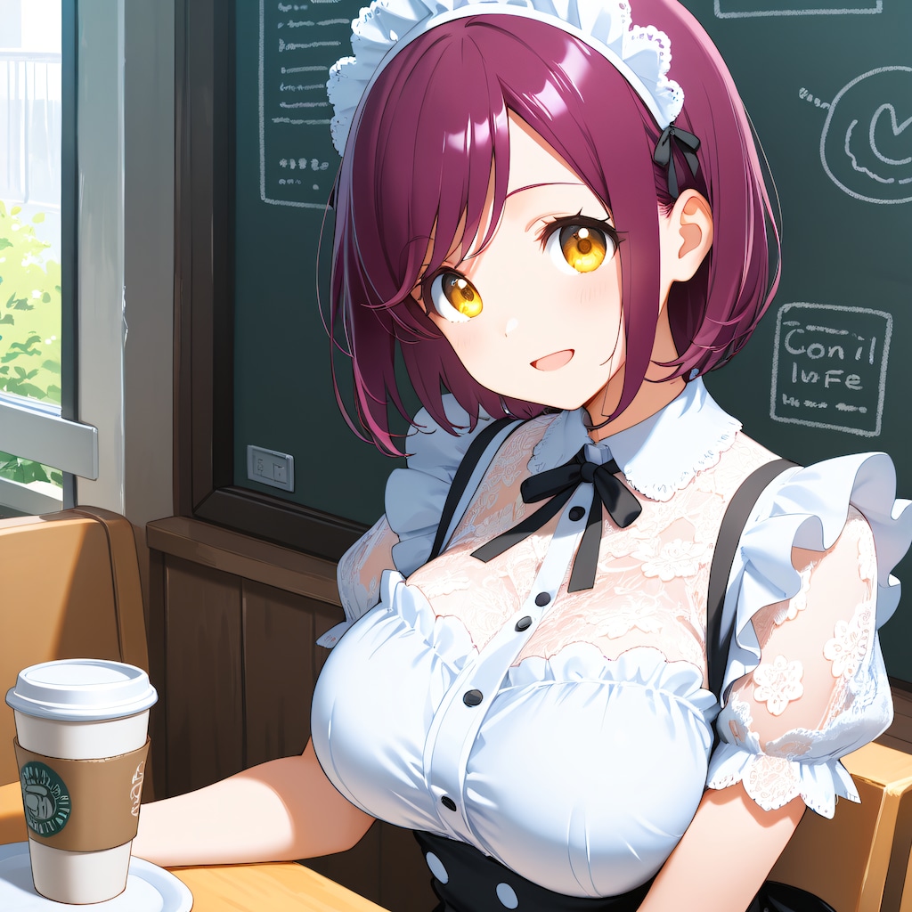 こんにちは（挨拶メイドの芽衣ちゃん）