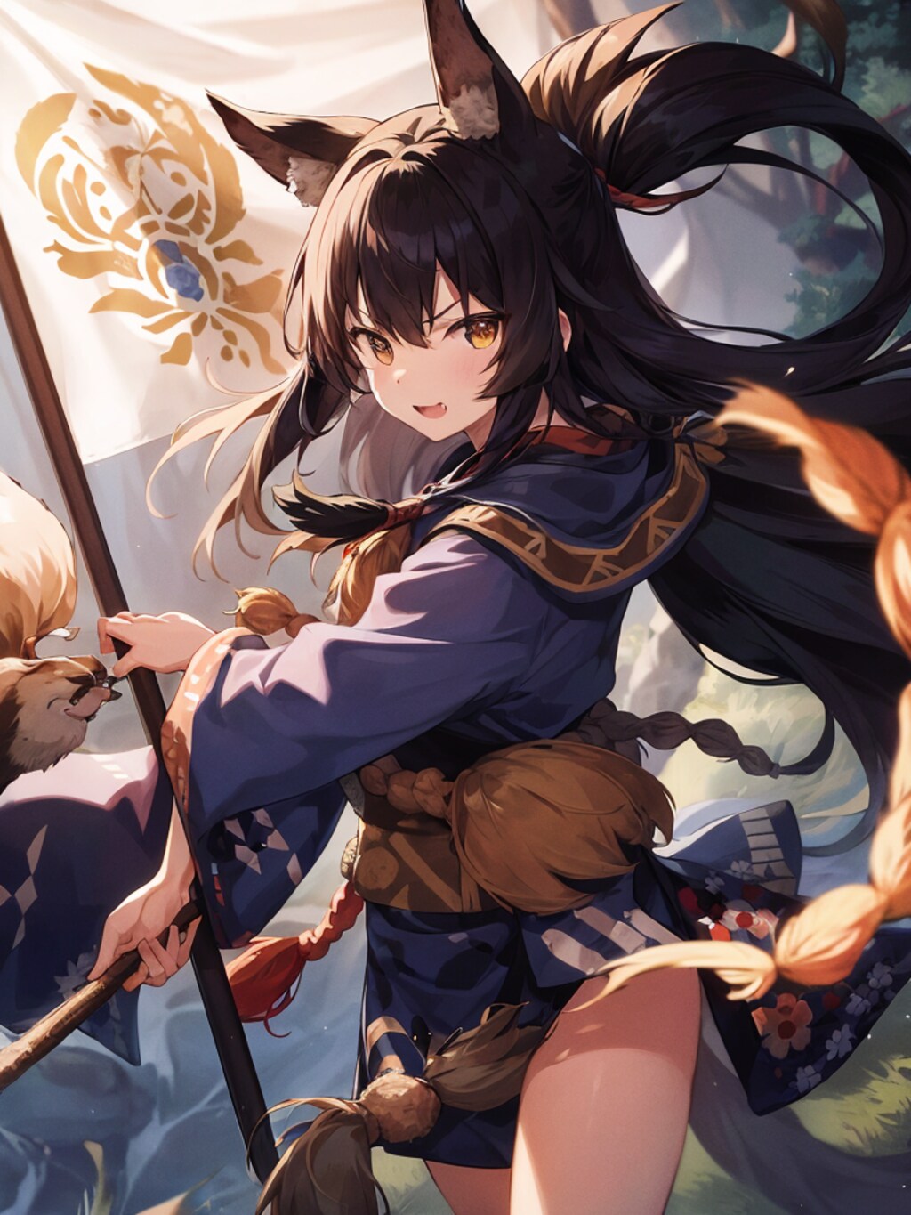 ケモミミ伝令兵