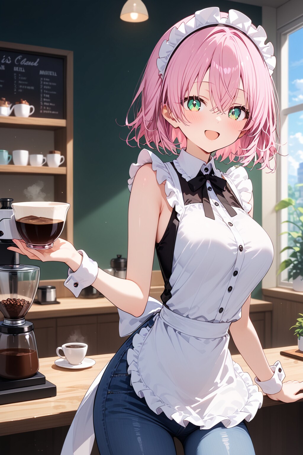 家の手伝い中の李々花 | の人気AIイラスト・グラビア